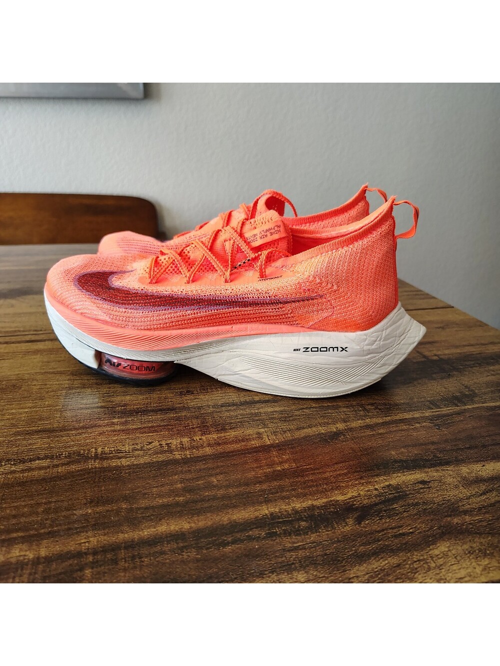 Nike Zoom Alphafly Next Mango Orange Mens/Womens Running Sz 10